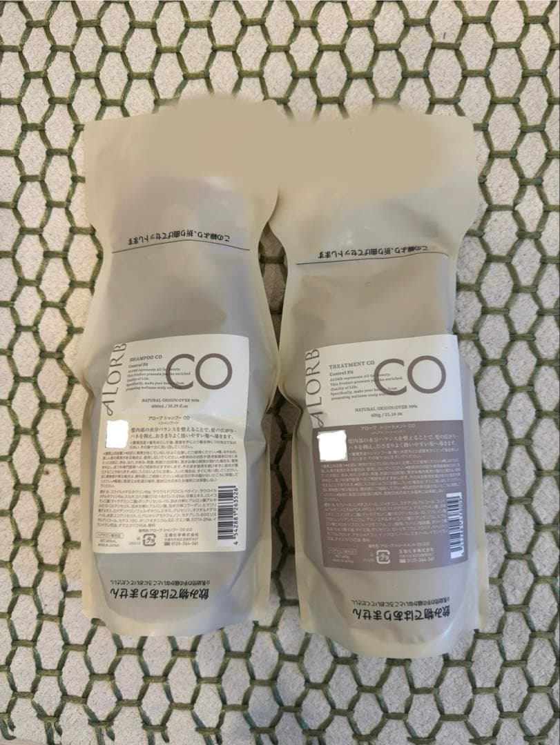 アローブCO シャンプー詰め替え600ml＋トリートメント詰め替え600g