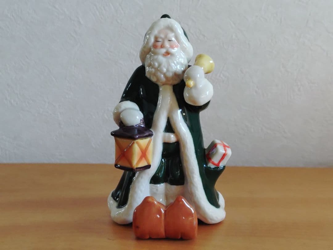 【マミー】【希少/限定品】ロイヤルコペンハーゲン グリーンサンタ