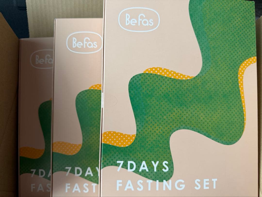 BeFas 7DAYS FASTING SET 3箱