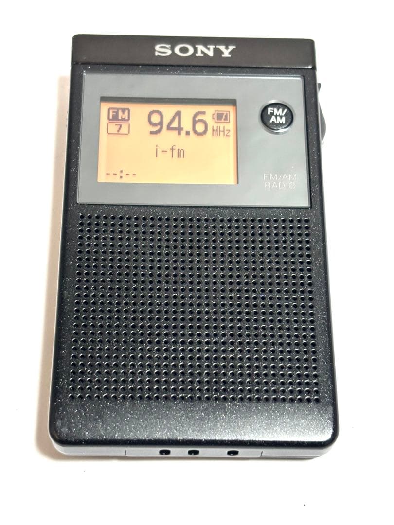 SONY ポケットラジオ SRF-R356 動作品②