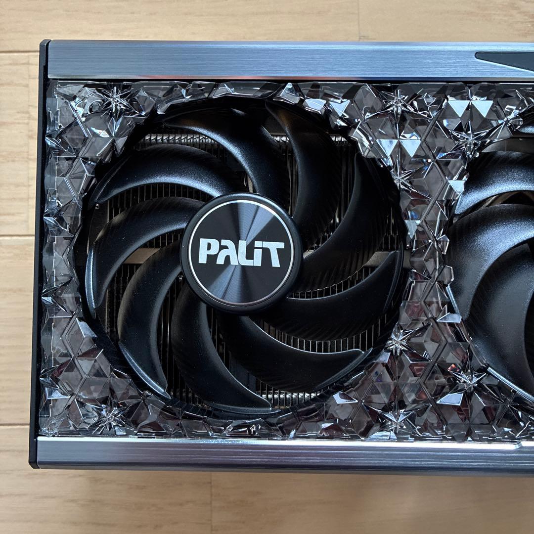 palit RTX 4090 ヒートシンク　3連ファン　バックプレート
