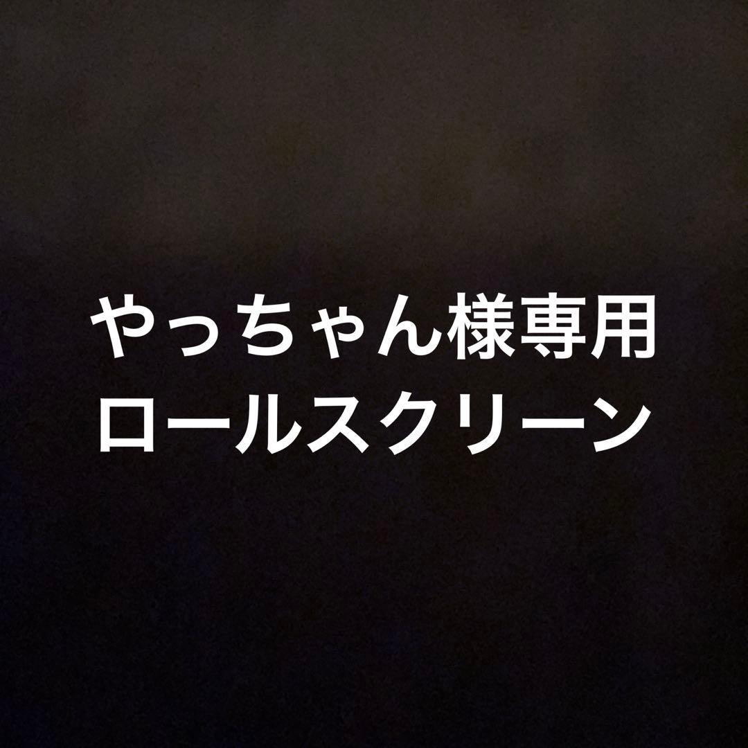 やっちゃんニトリロールスクリーン