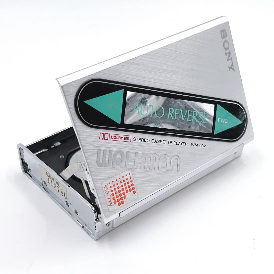 【美品・動作品】 SONY WM-102 ウォークマン カセットプレーヤー
