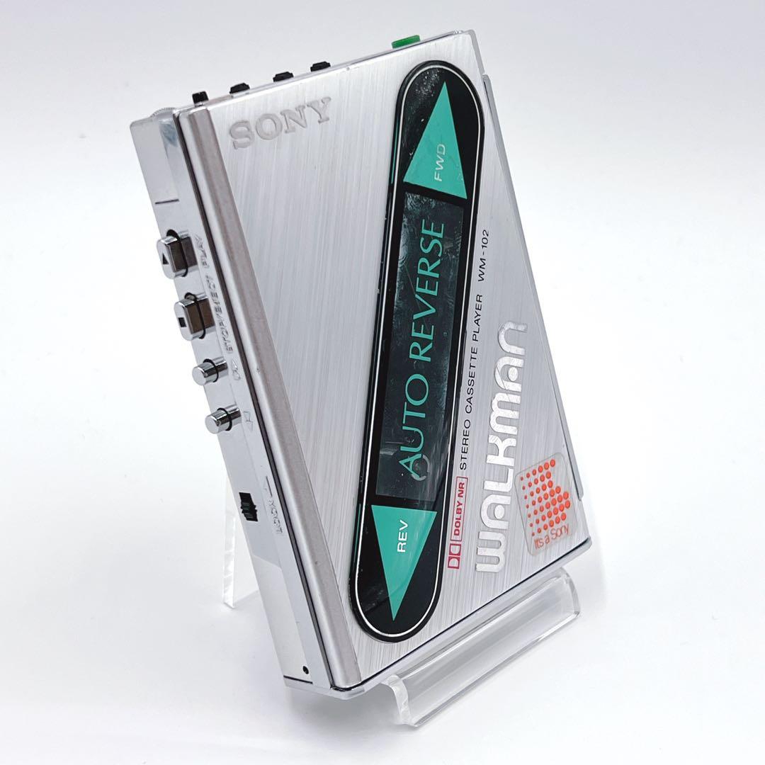 【美品・動作品】 SONY WM-102 ウォークマン カセットプレーヤー