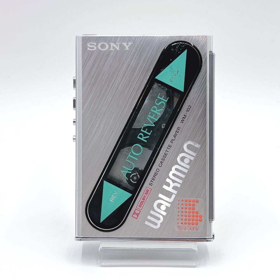 【美品・動作品】 SONY WM-102 ウォークマン カセットプレーヤー