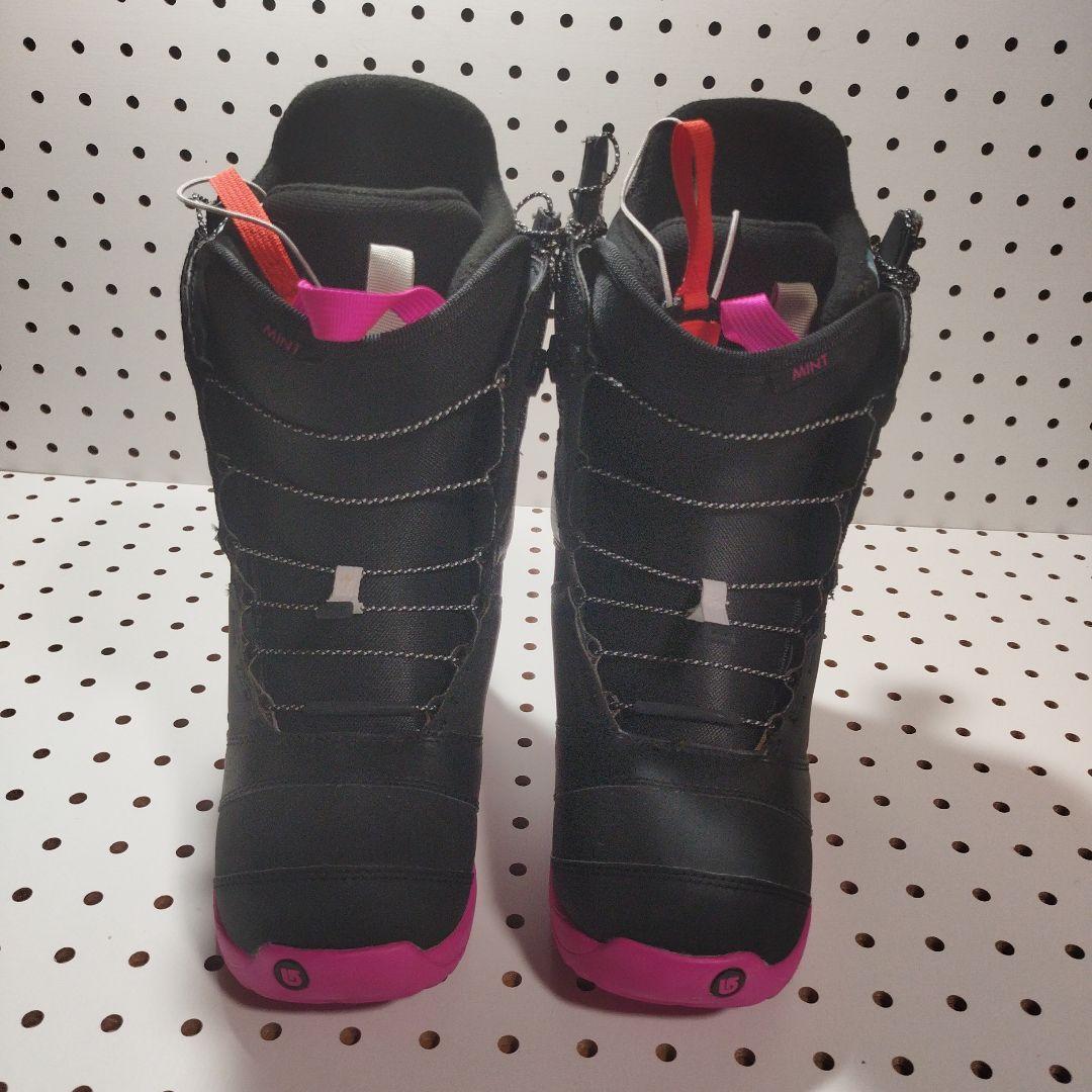 イノBURTONスノーボードブーツ ミント アジアンフィット（女性）25cm美品