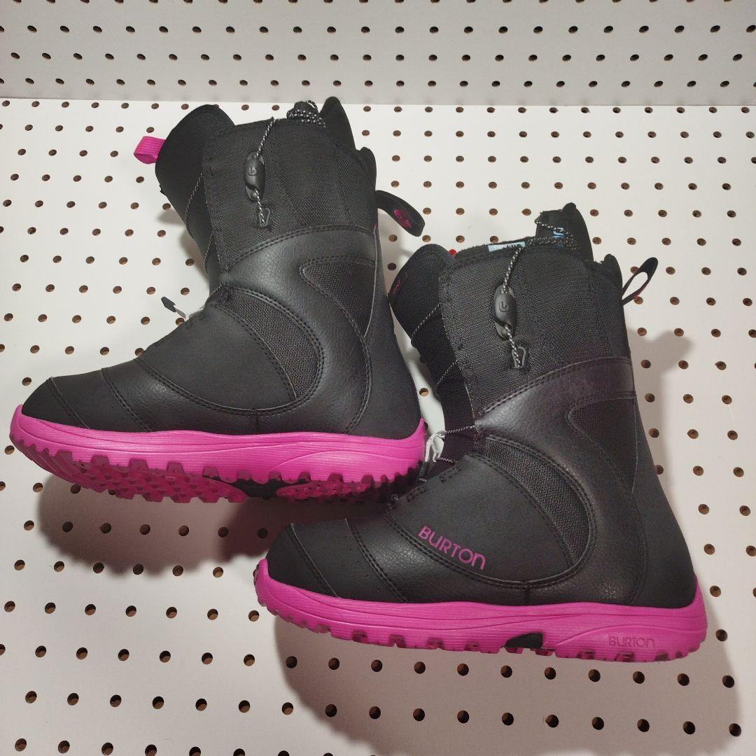 イノBURTONスノーボードブーツ ミント アジアンフィット（女性）25cm美品
