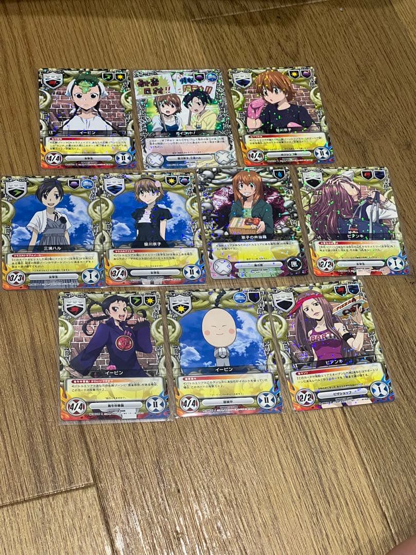 家庭教師ヒットマンREBORN! CCG 主要女性陣セット