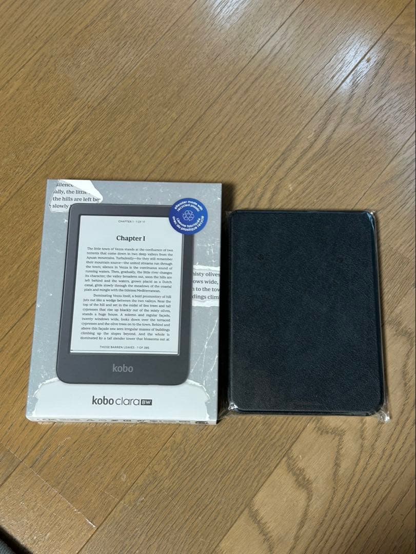 kobo Clara BW 電子書籍リーダー本体とカバー