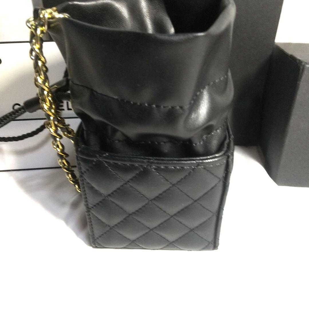 新品未使用CHANELチェーンショルダミニマトラッセ巾着VIP限定ノベルティ