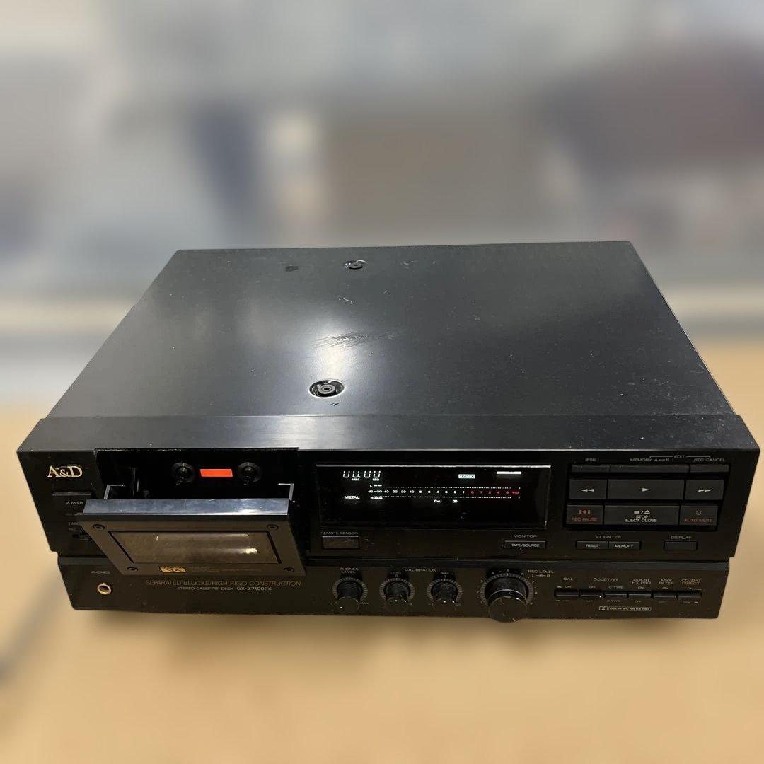 く*ま様 37 A&D GX-Z7100EX ステレオカセットデッキ ジャンク品