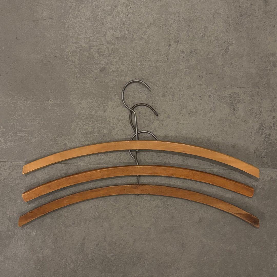 アメリカ アンティーク ビンテージ ウッド ハンガー 木製 トラックファニチャー