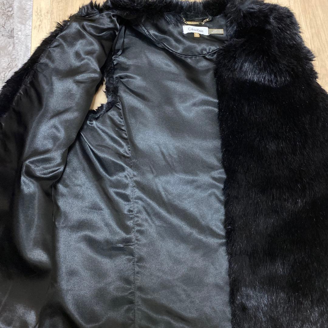   ブラックファーコート XS