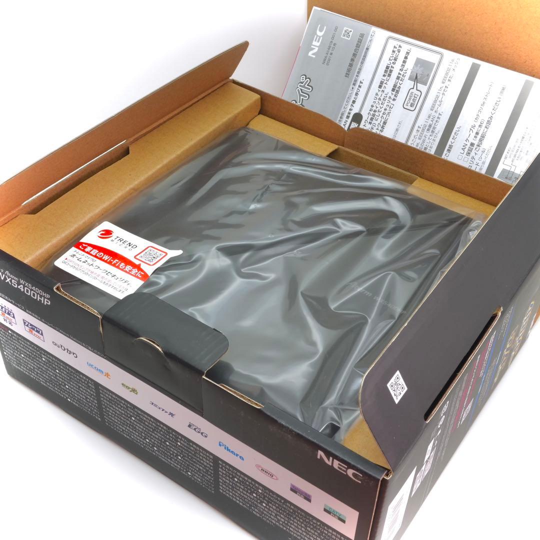 新品 Aterm PA-WX5400HP NEC Wi-Fiルーター 0118