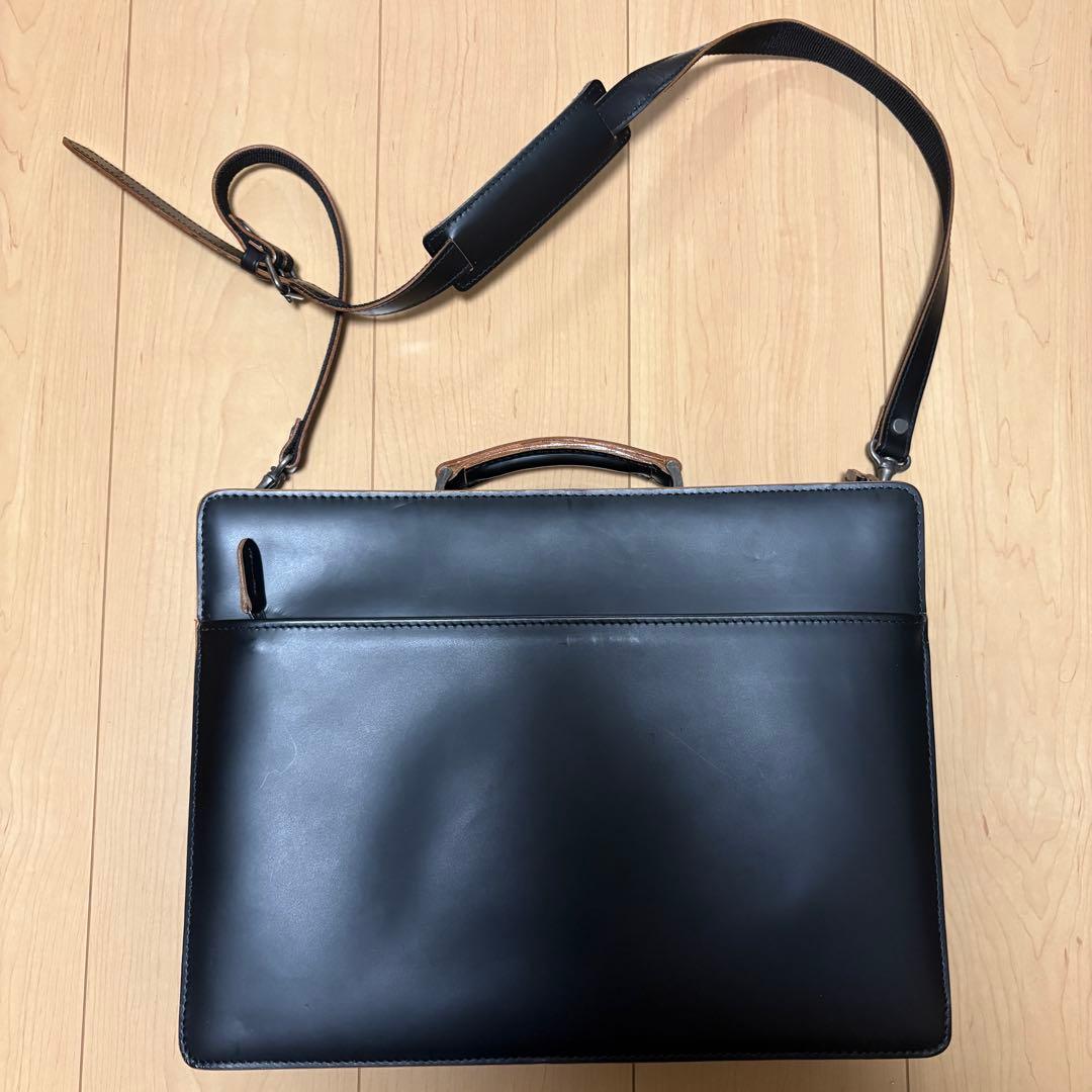 コンプレックスガーデンズ 枯淡 コタン 2wayブリーフケース 青木鞄　美品