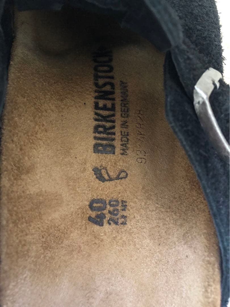 《BIRKENSTOCK》ビルケンシュトック ボストン レギュラーブラック 26