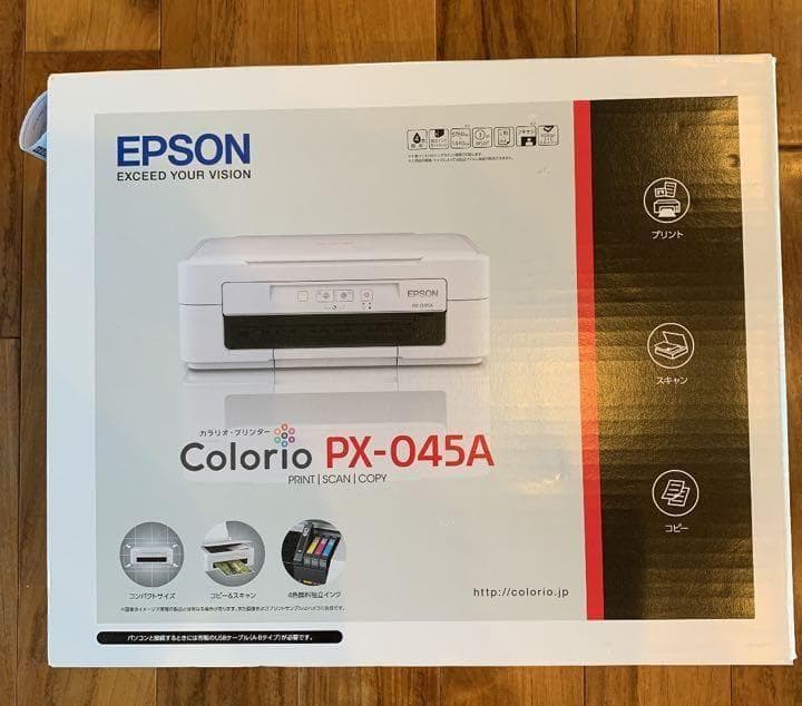 新品 EPSON カラリオ プリンター PX-045A 複合機 スキャナ カラー