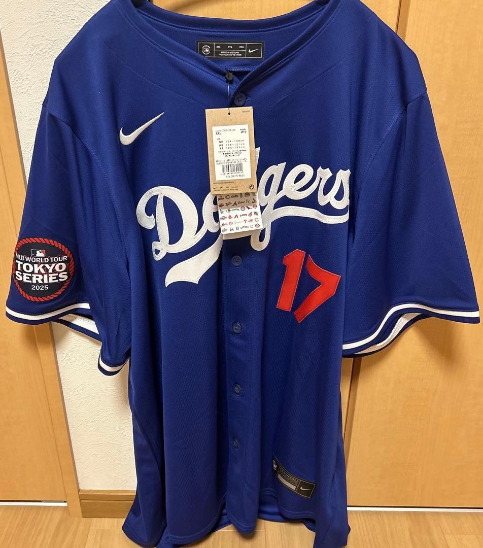 ロサンゼルスドジャース　大谷翔平　TOKYOシリーズ　ユニフォーム　XXLサイズ