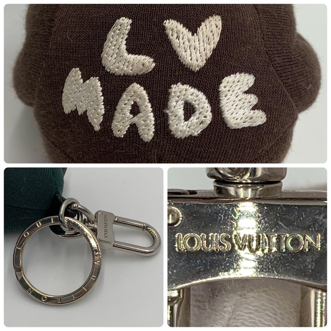 ［美品］ルイヴィトン × NIGOコラボ　バッグチャーム ポルトクレ　ダック