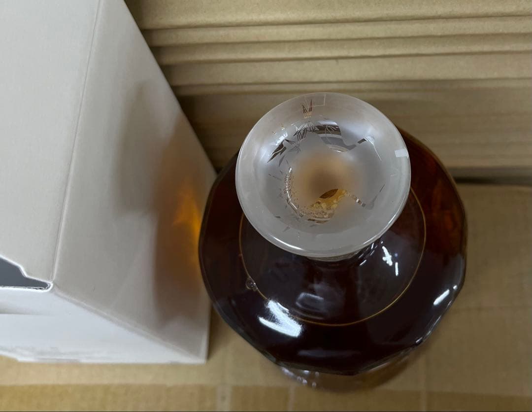 古酒未開栓 ニッカウヰスキー 鶴 700ml アルコール43%箱付き