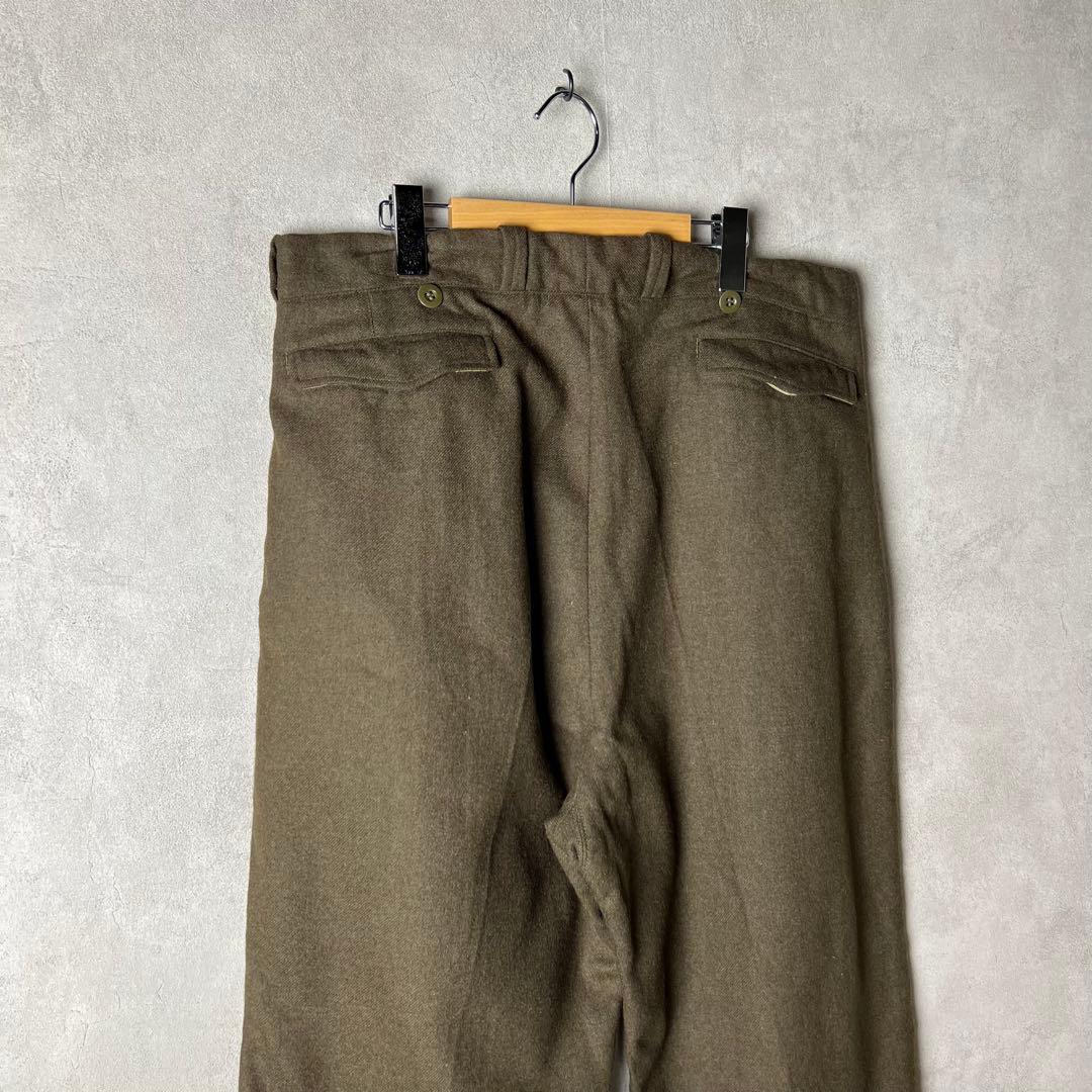 50s フランス軍 M-52 ウールトラウザーズ M52 厚手 vintage