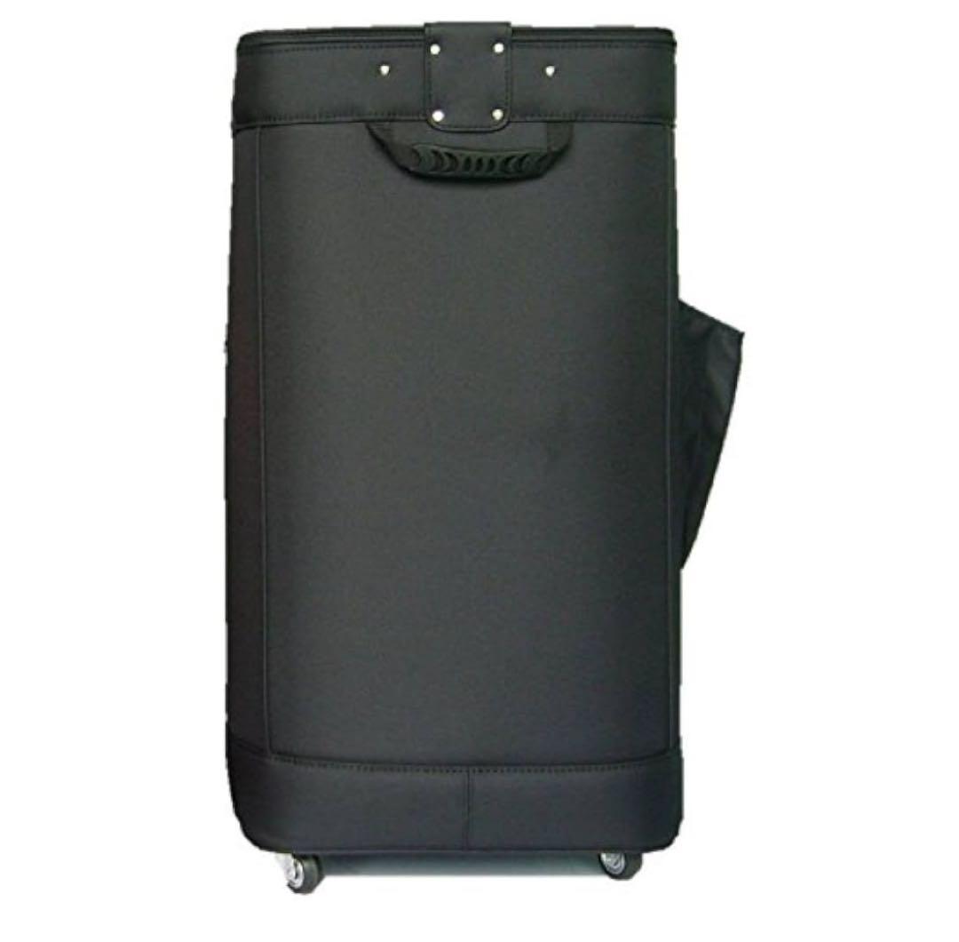 キャスター付き ゴルフクラブ収納バッグ 【ブラック】