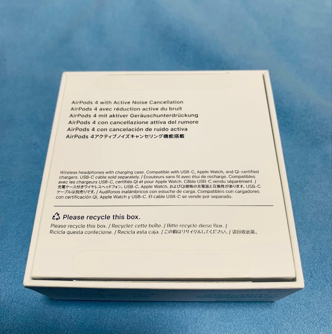 AirPods 4 (ANC) 本体 ESRケース付き おまけ付き