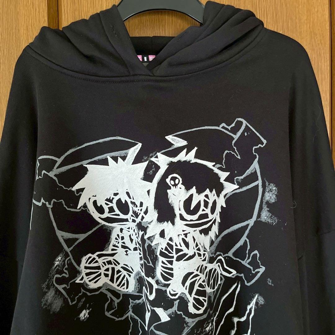 cfierce mummy couple printed hoodie パーカー