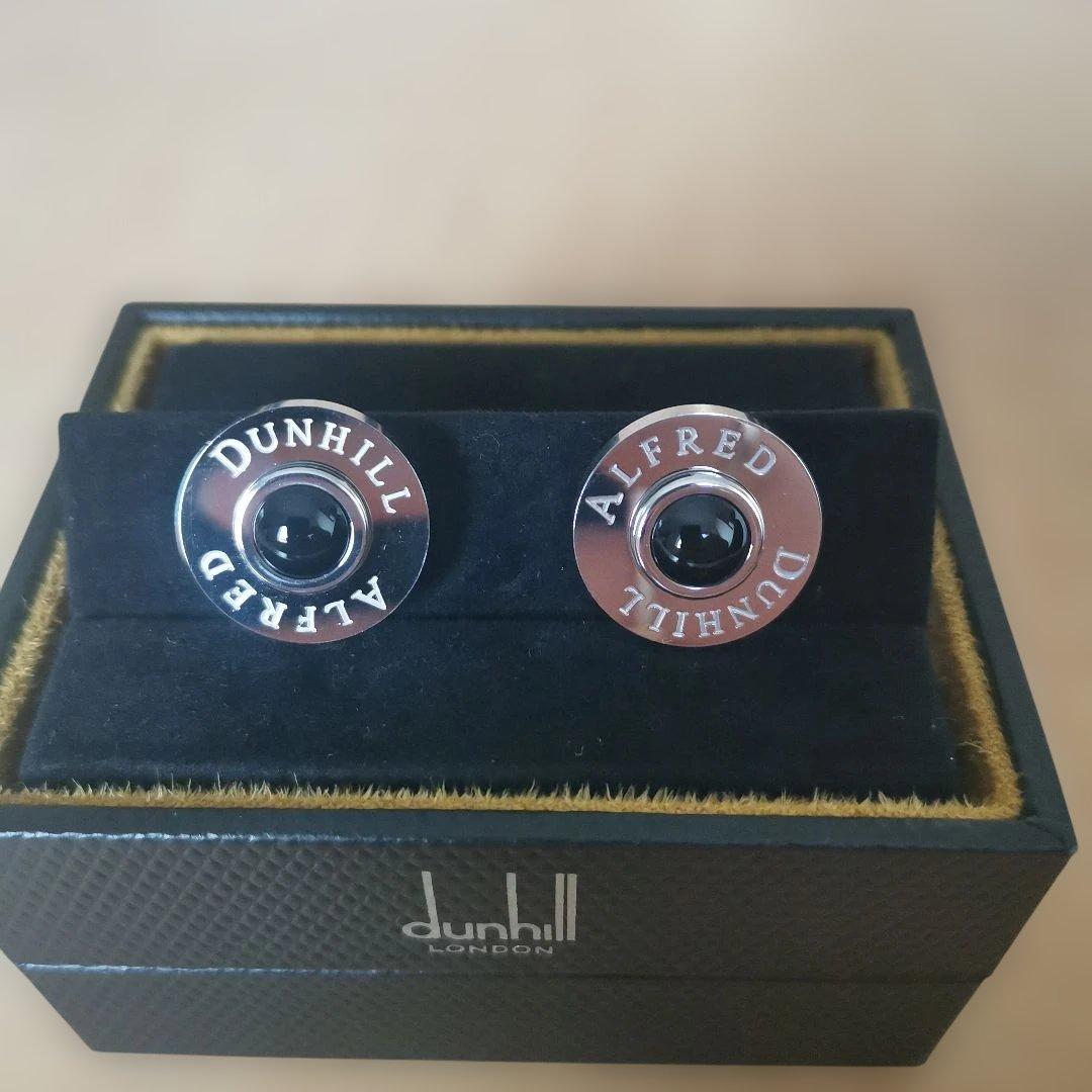 美品! ダンヒル dunhill オニキス SILVER925 箱付き