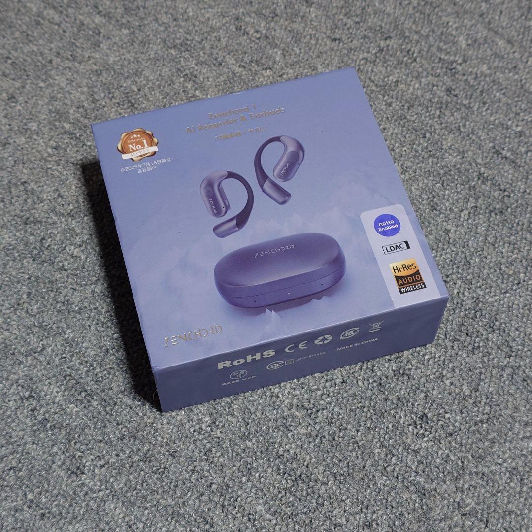 年末特価★Notta対応★ZENCHORD-1G ワイヤレスイヤホン