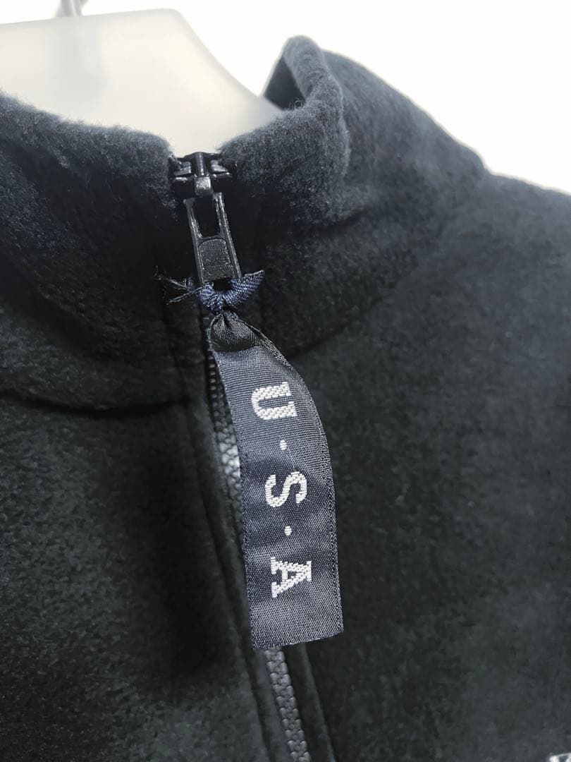 希少初期美品ennoy フリースベスト ブラック XL USA製