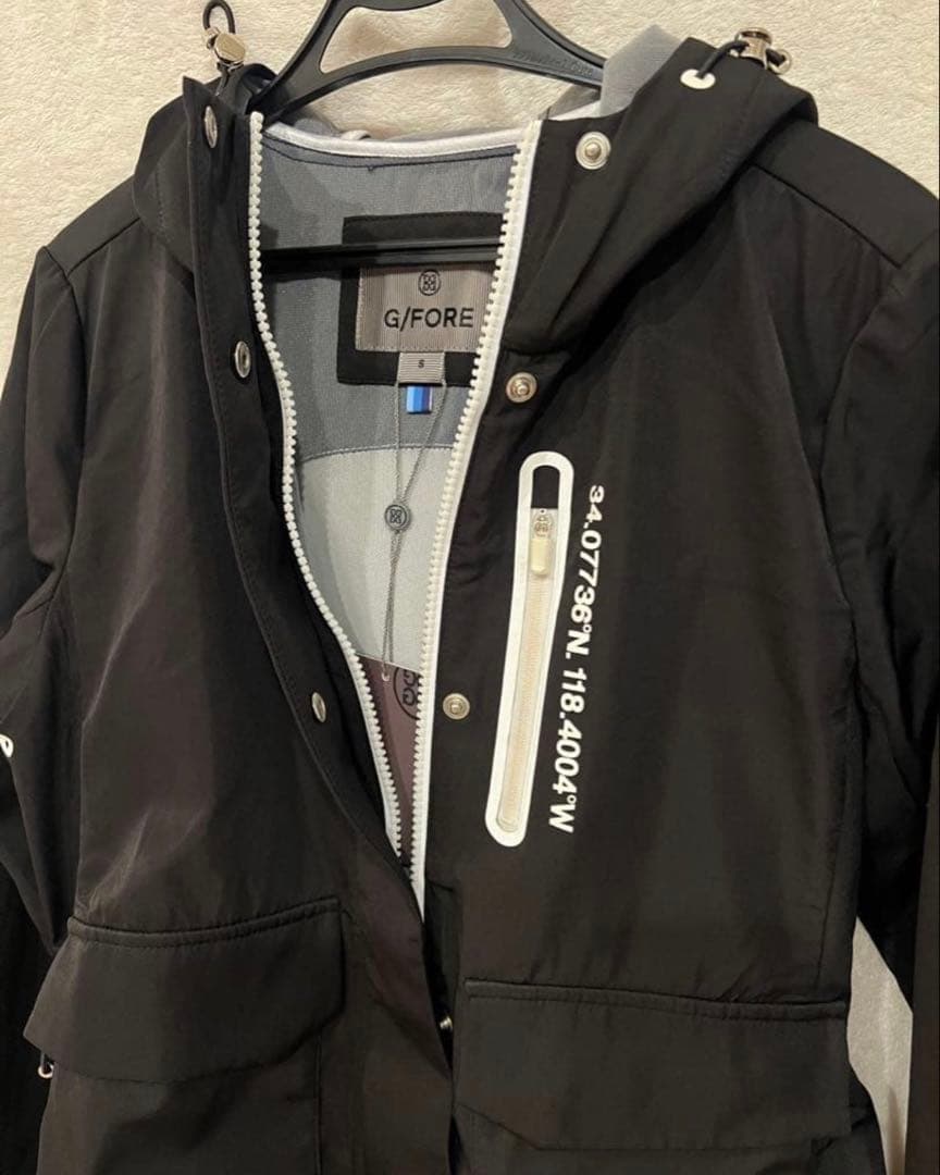 G/FORE フード付きジャケット Sサイズ ブラック