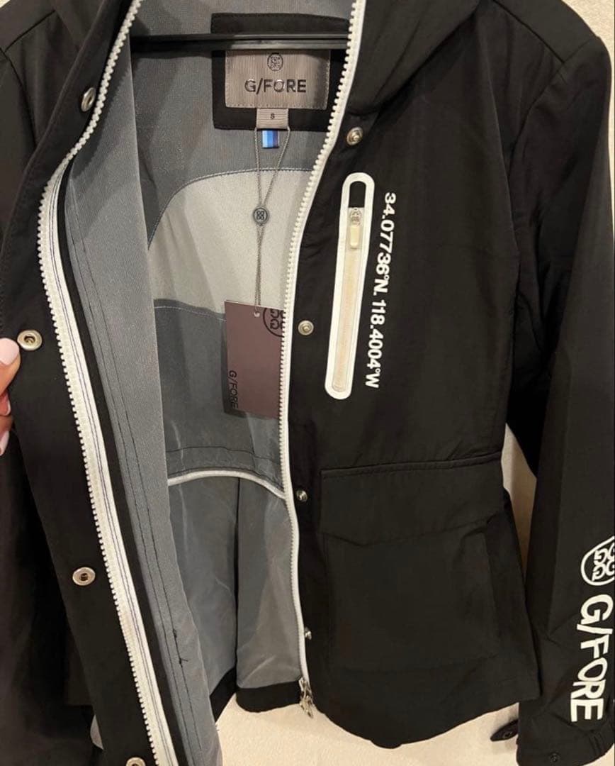 G/FORE フード付きジャケット Sサイズ ブラック