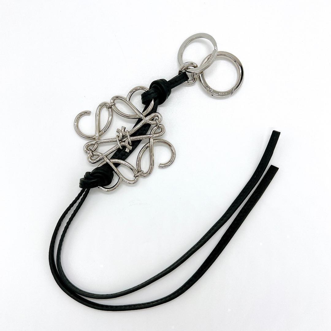 ロエベ LOEWE アナグラム キーホルダー チャーム バッグチャーム シルバー