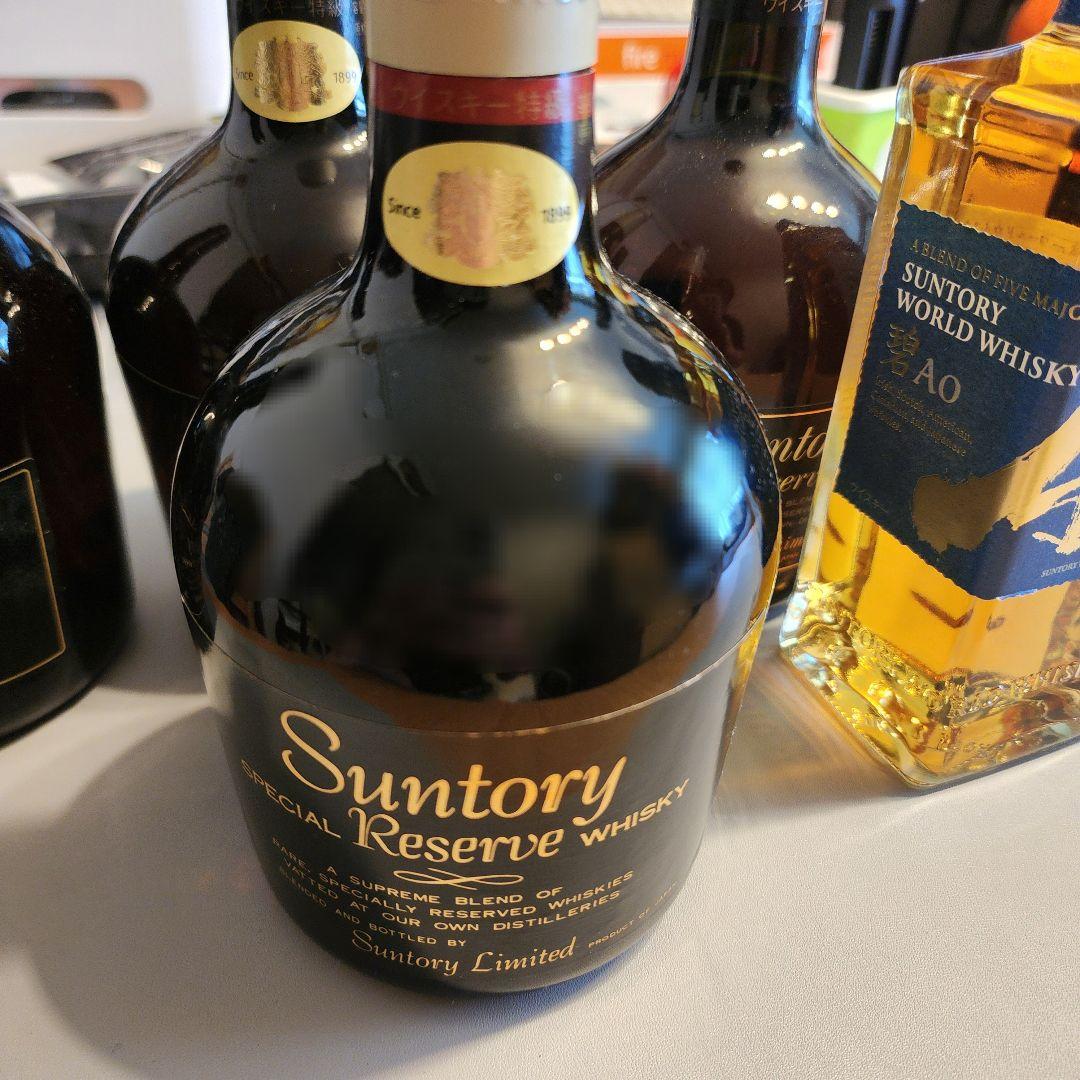 サントリーウイスキー　リザーブと碧Ao　5本セット