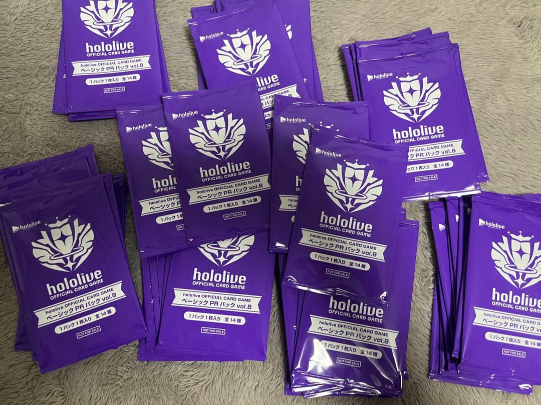 ホロカ ホロライブカード ベーシックPRパック vol.8 74パックセット