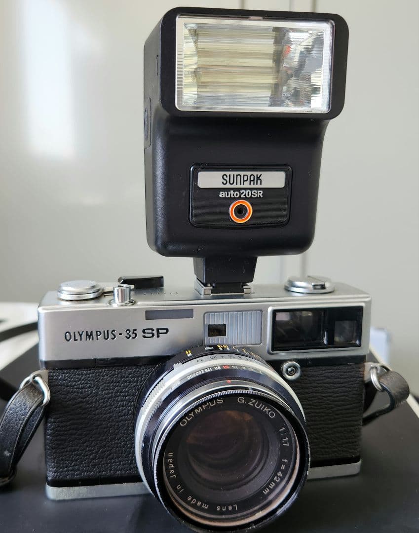オリンパス Olympus 35 SP フィルムカメラ& ストロボ付き