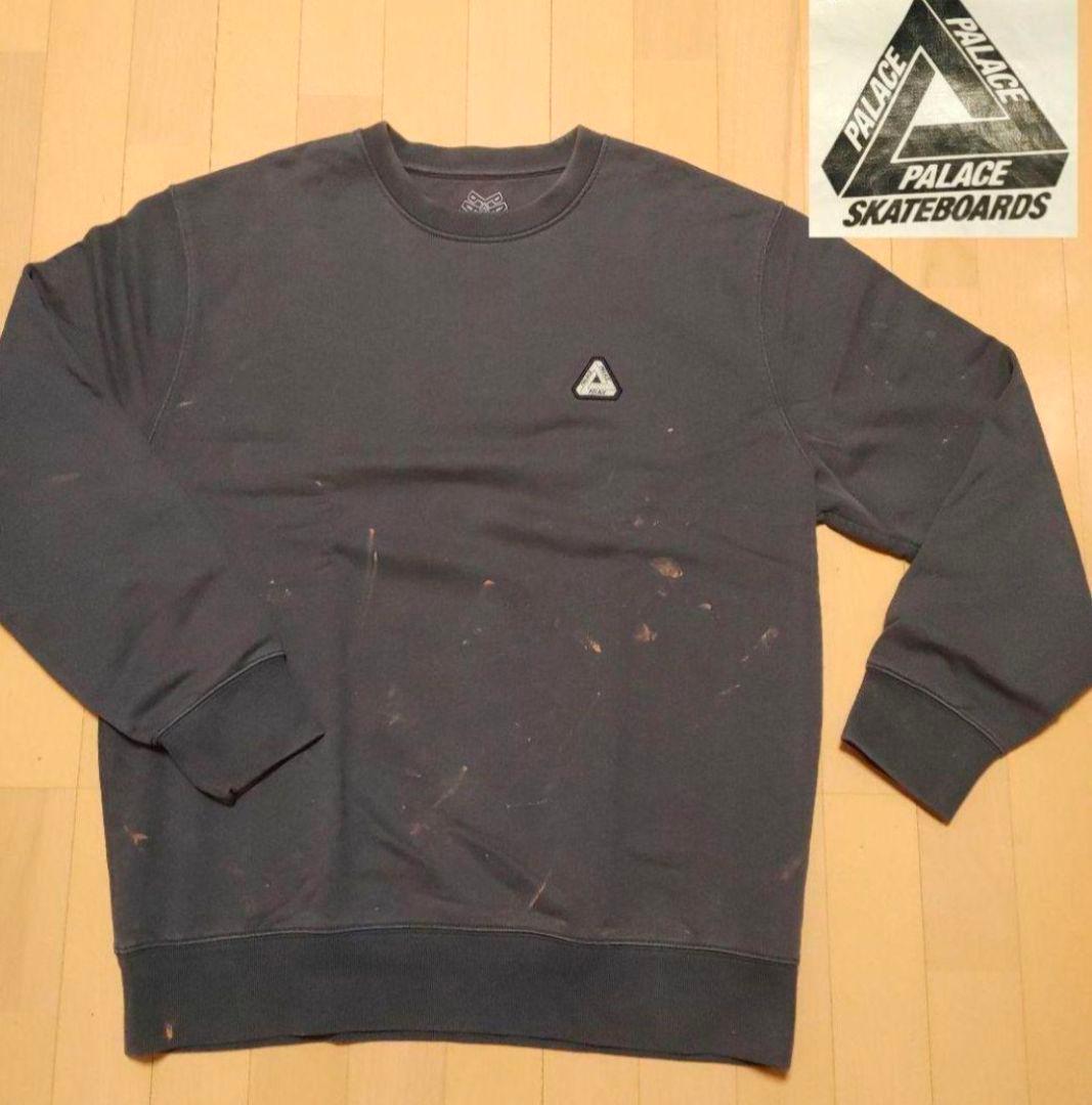 PALACE SKATEBOARDS パレス ワンポイント ペイント スウェット
