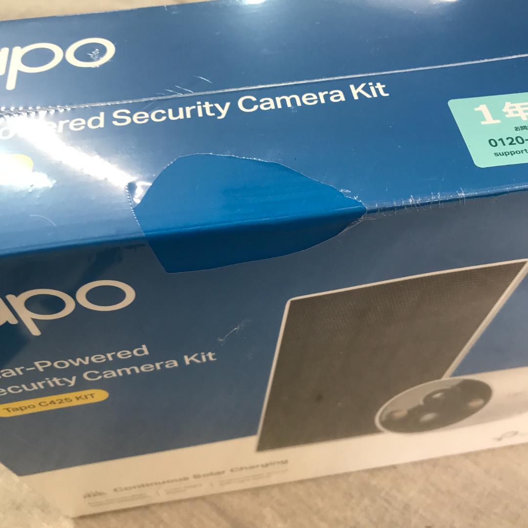 未開封　TP-Link カメラ 屋外 ソーラー Tapo C425 KIT