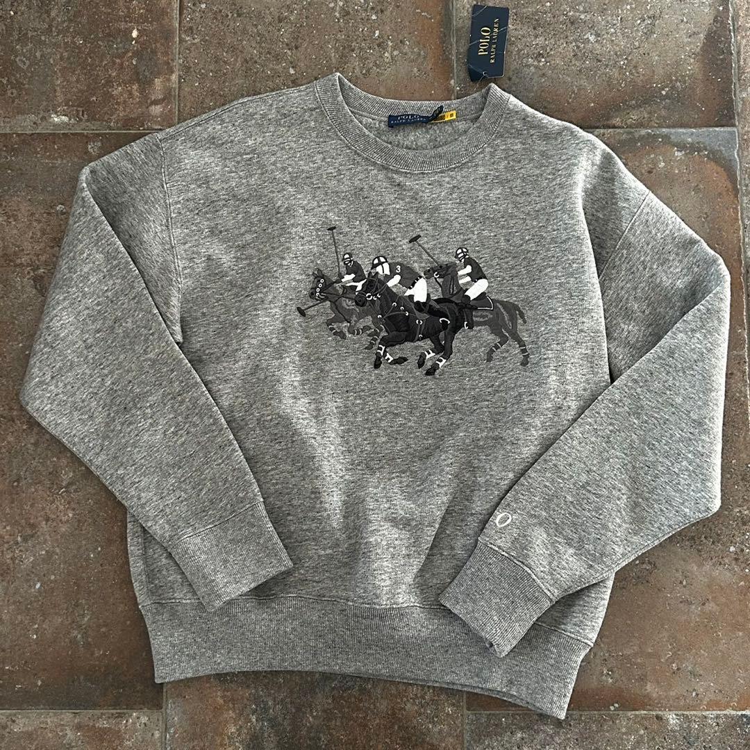 POLO RALPH LAUREN Polo Match ヘザード スウェットM