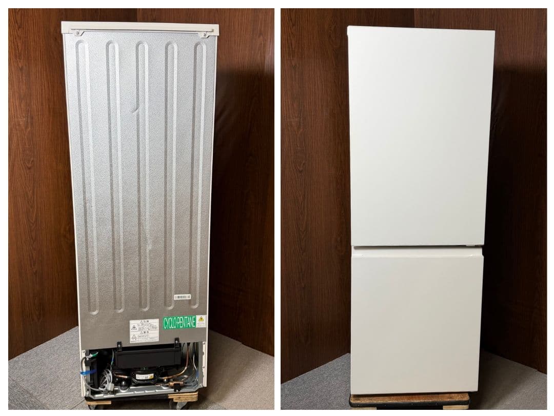 Panasonic25年製NR-B18C2-W 2ドア冷蔵庫180L直接引取歓迎