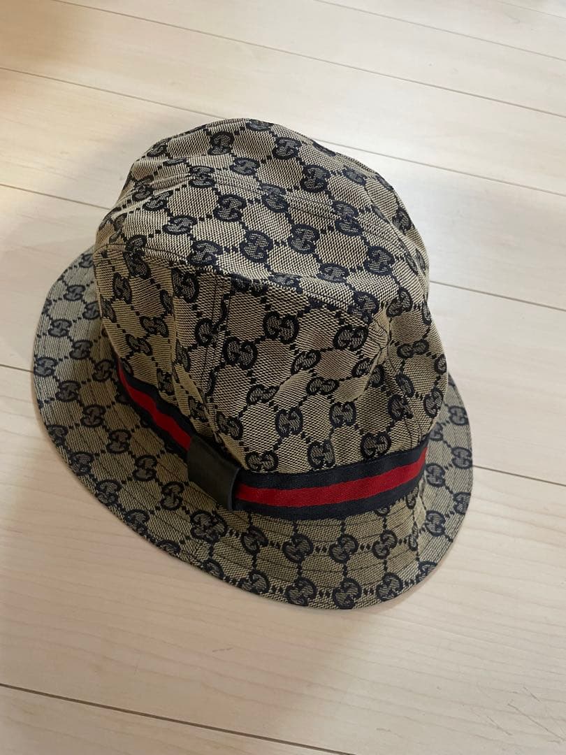GUCCI GGパターン バケットハット