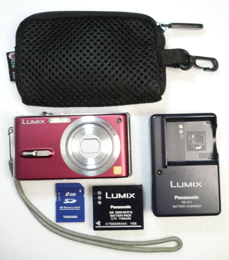LUMIX★DMC-FX9⭐️極美品⭕️安心の実働品★レッド