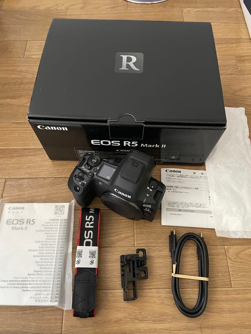 canon eos R5 mark2 キヤノン
