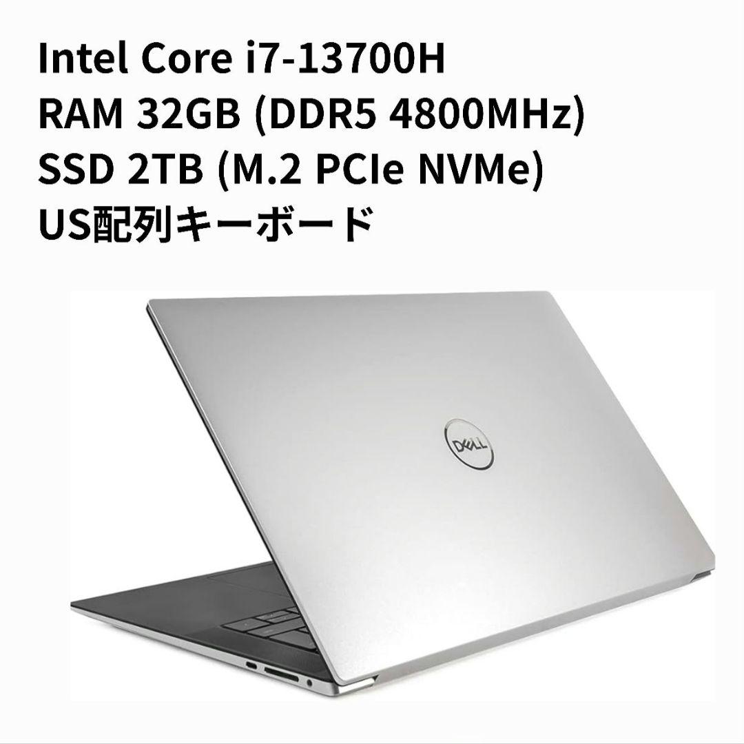 Dell XPS 15 ノートPC 32GB 2TB USキーボード