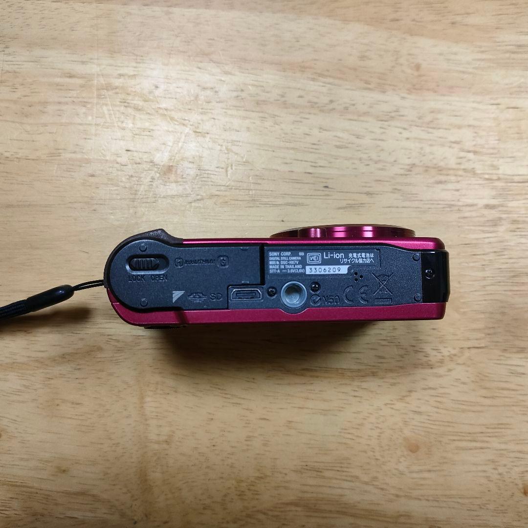 C*a様 SONY Cyber-shot DSC-HX7V レッド　カメラケース