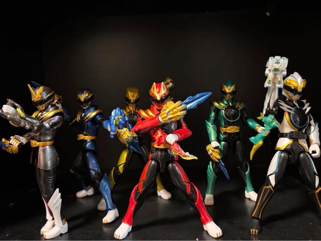 ド*ロ様 コストコ ゴジュウジャーSPセット1.2 アクションヒーロー 追加フル