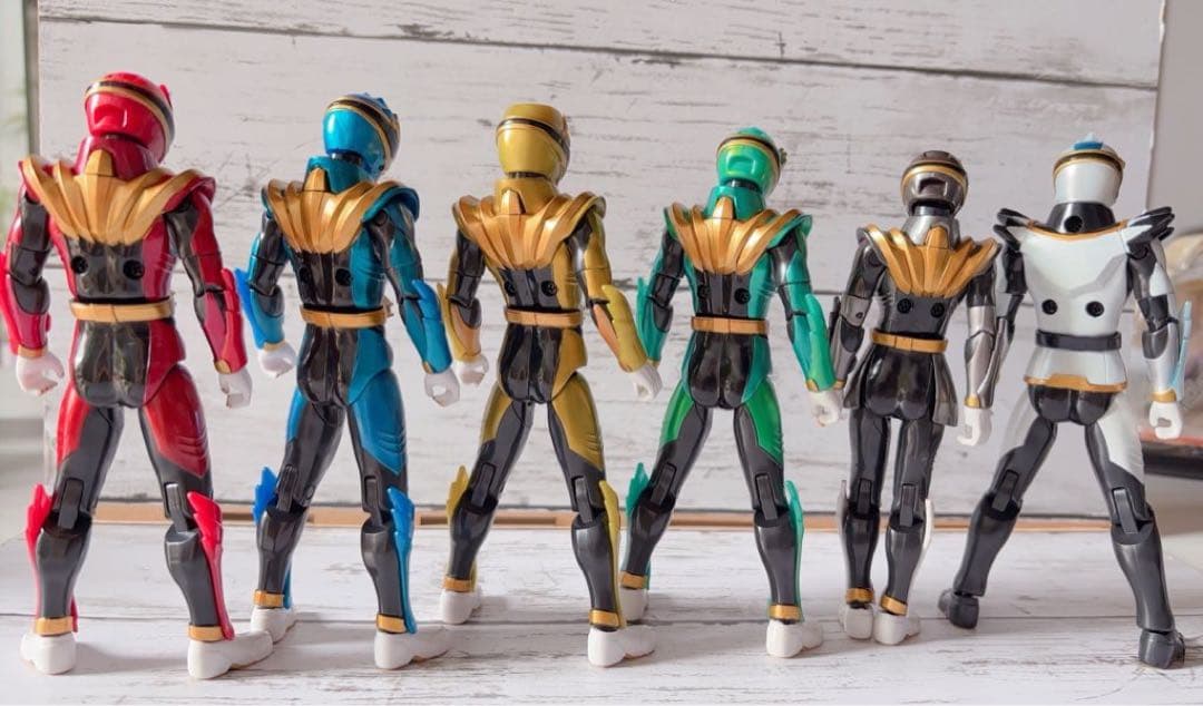 ド*ロ様 コストコ ゴジュウジャーSPセット1.2 アクションヒーロー 追加フル