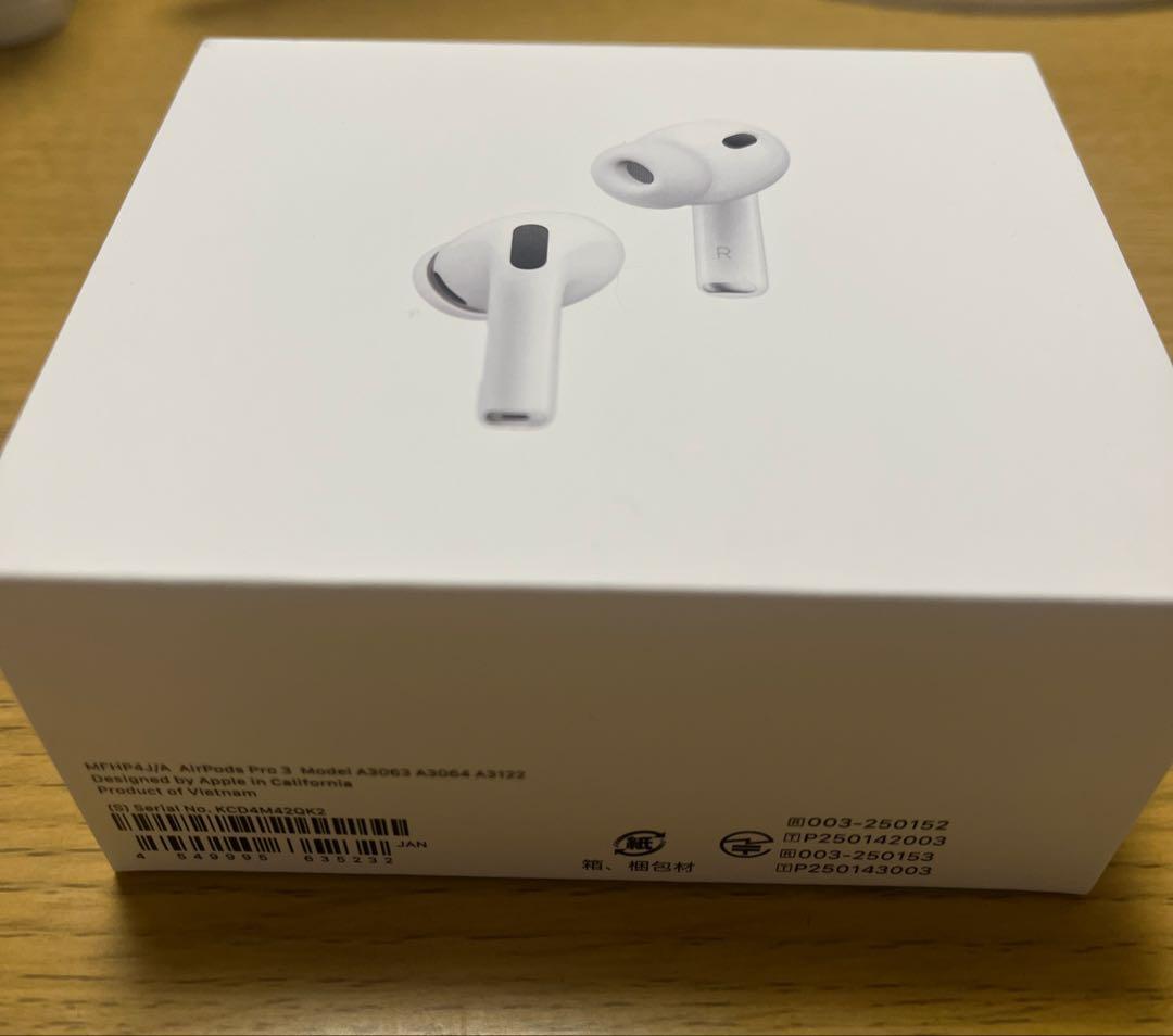 新品未開封/AirPods Pro 3 本体 イヤホン