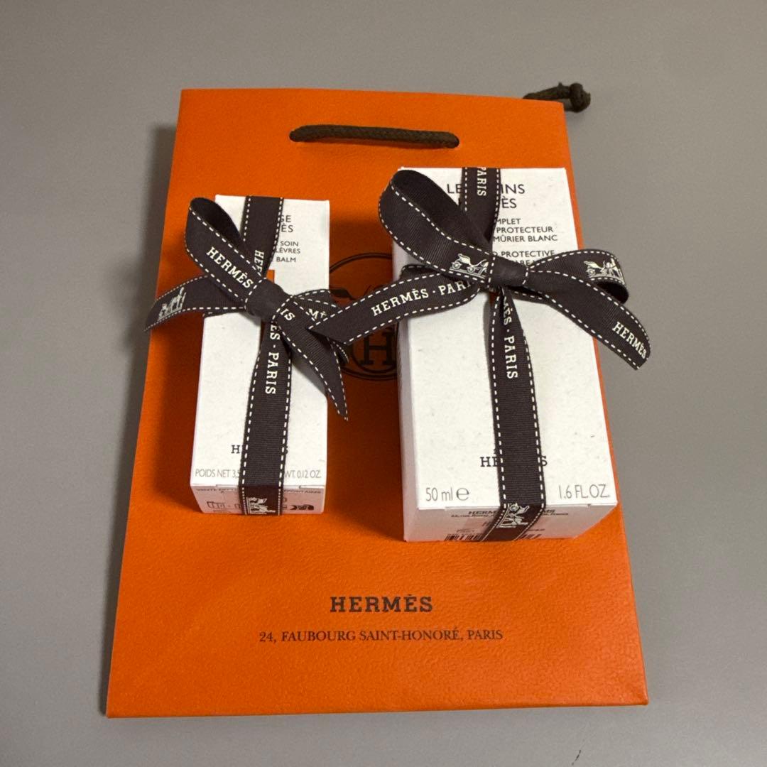 レマンエルメス　ハンドクリーム と　ルージュエルメス　リップバーム　2点セット